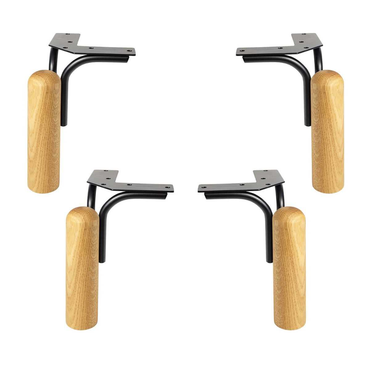 Set di 4 piedini per mobili OSKAR