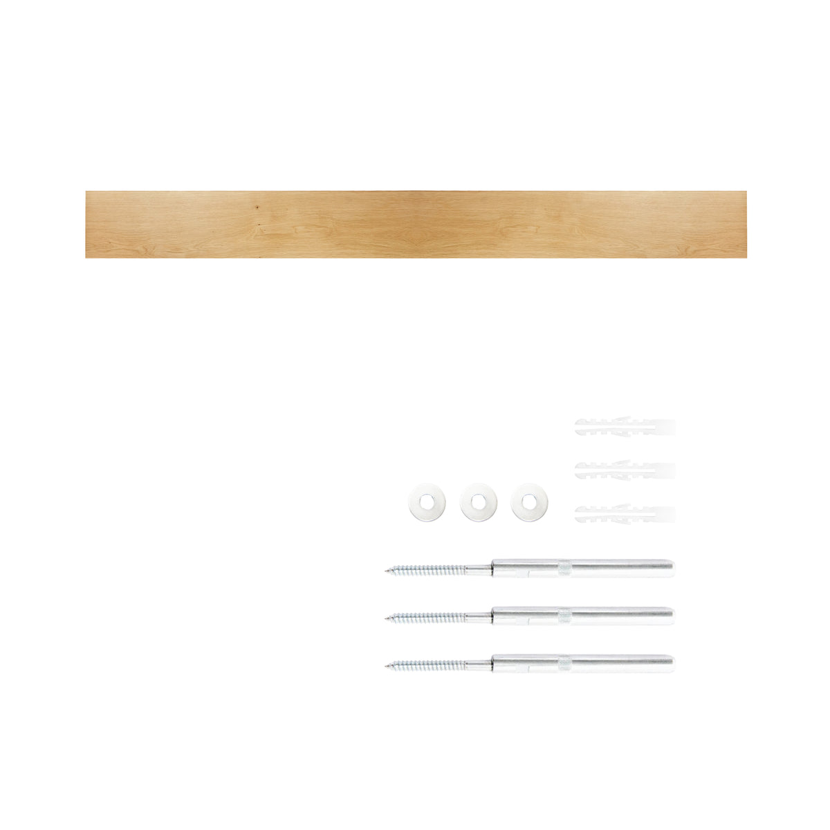 Zwevende plank EICHE