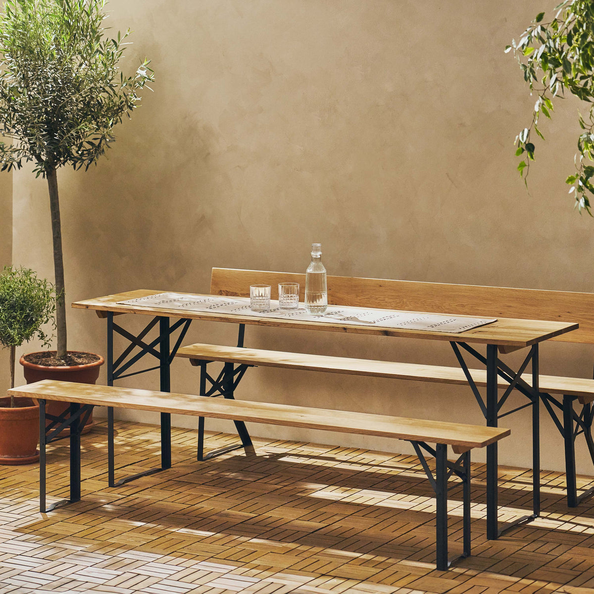 Set di 2 cornici per mobili BIERZELT CLASSIC