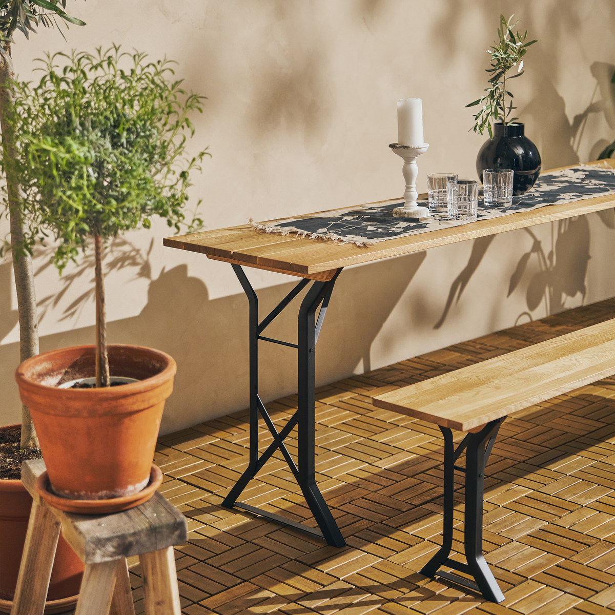 Set di 2 cornici per mobili BIERZELT Y-FORM