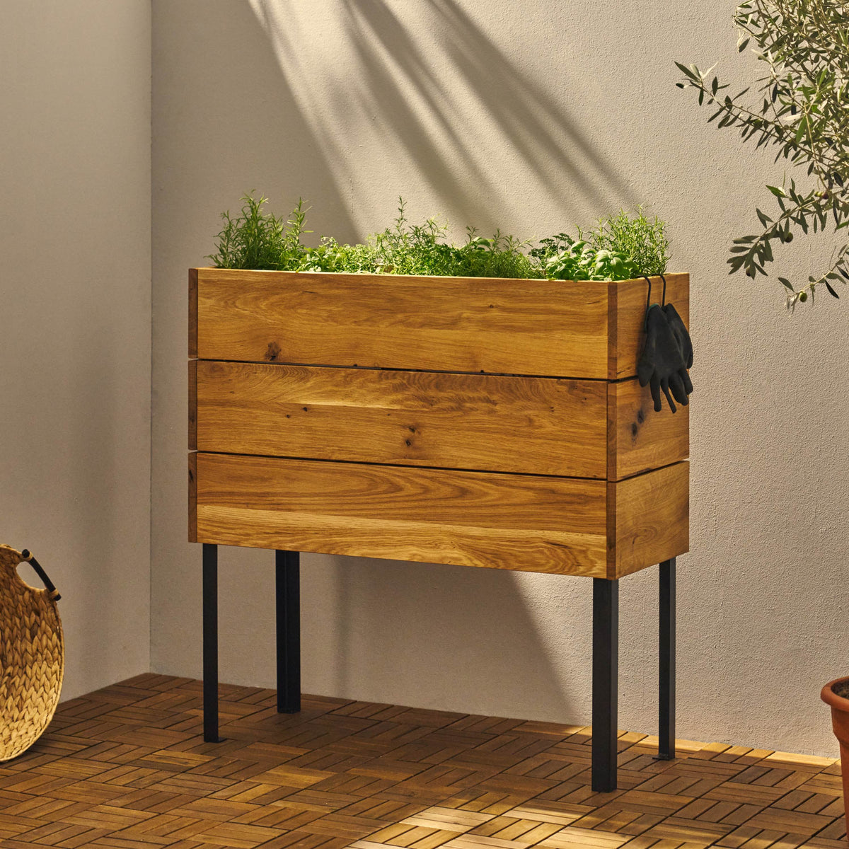 Set di 4 letti rialzati CLASSIC