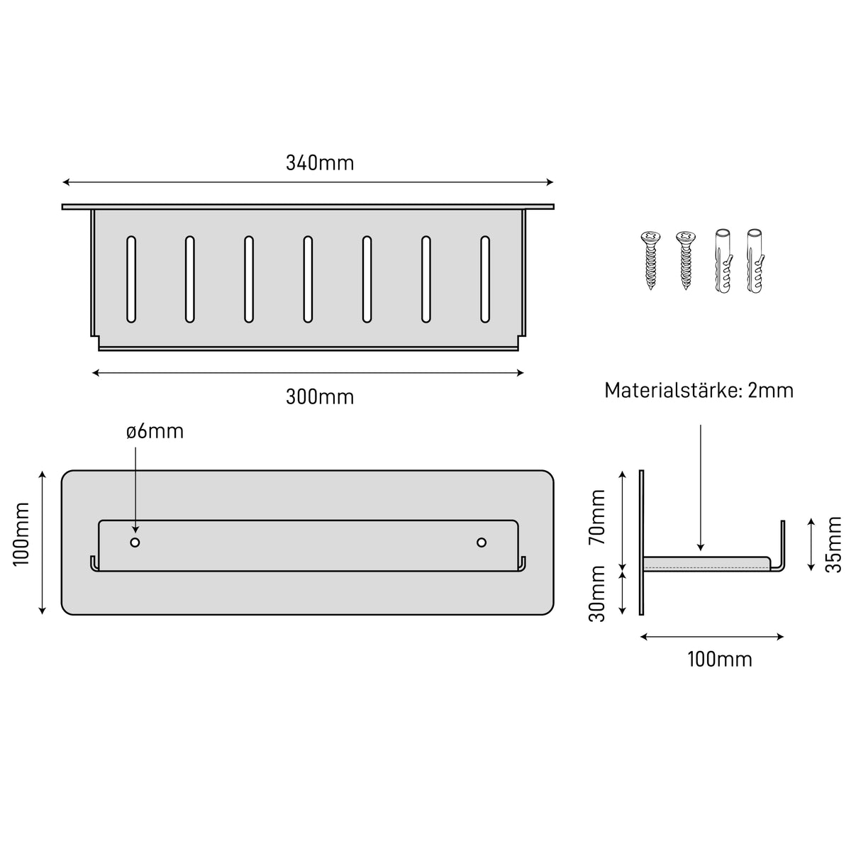 Les dimensions