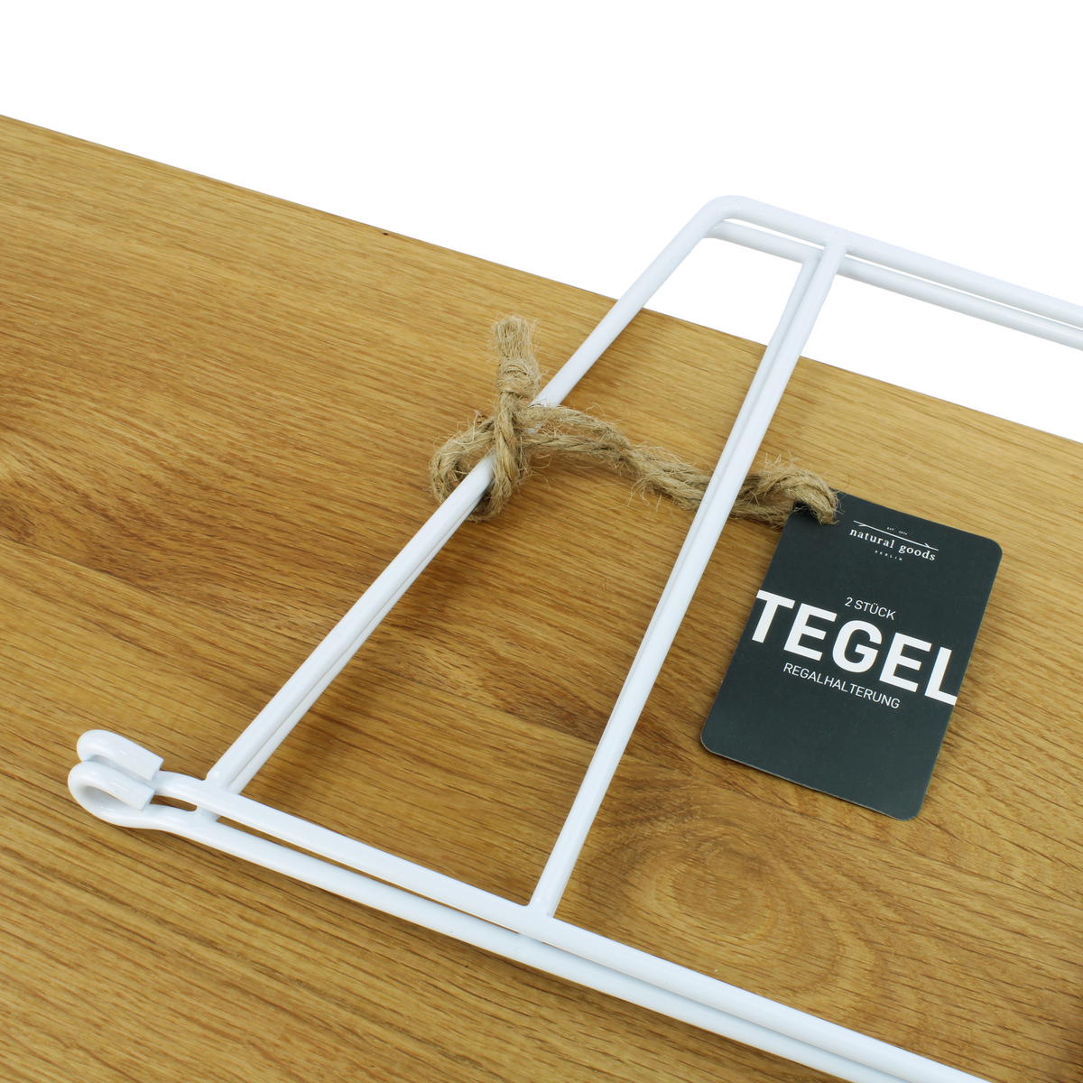 Juego de 2 soportes para baldas TEGEL
