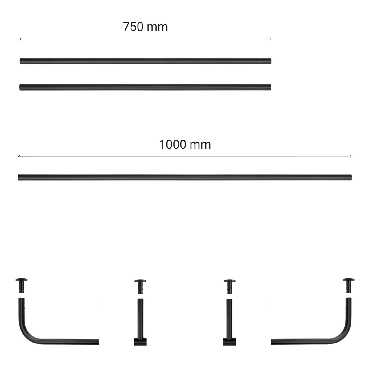 Tringle à rideaux ROUND