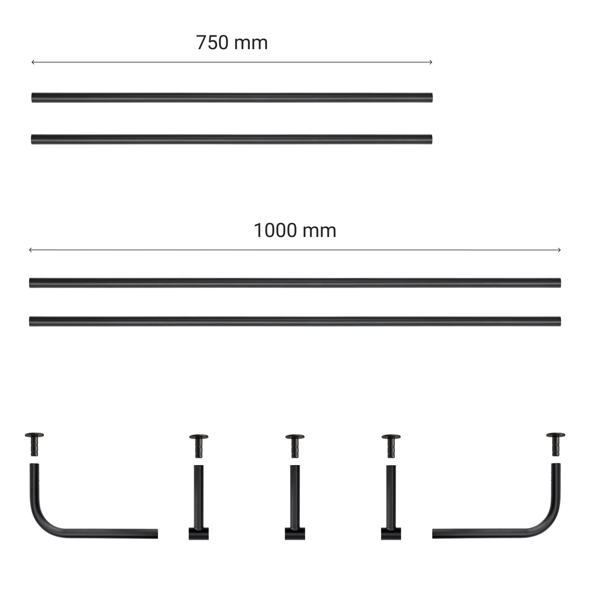 Tringle à rideaux ROUND