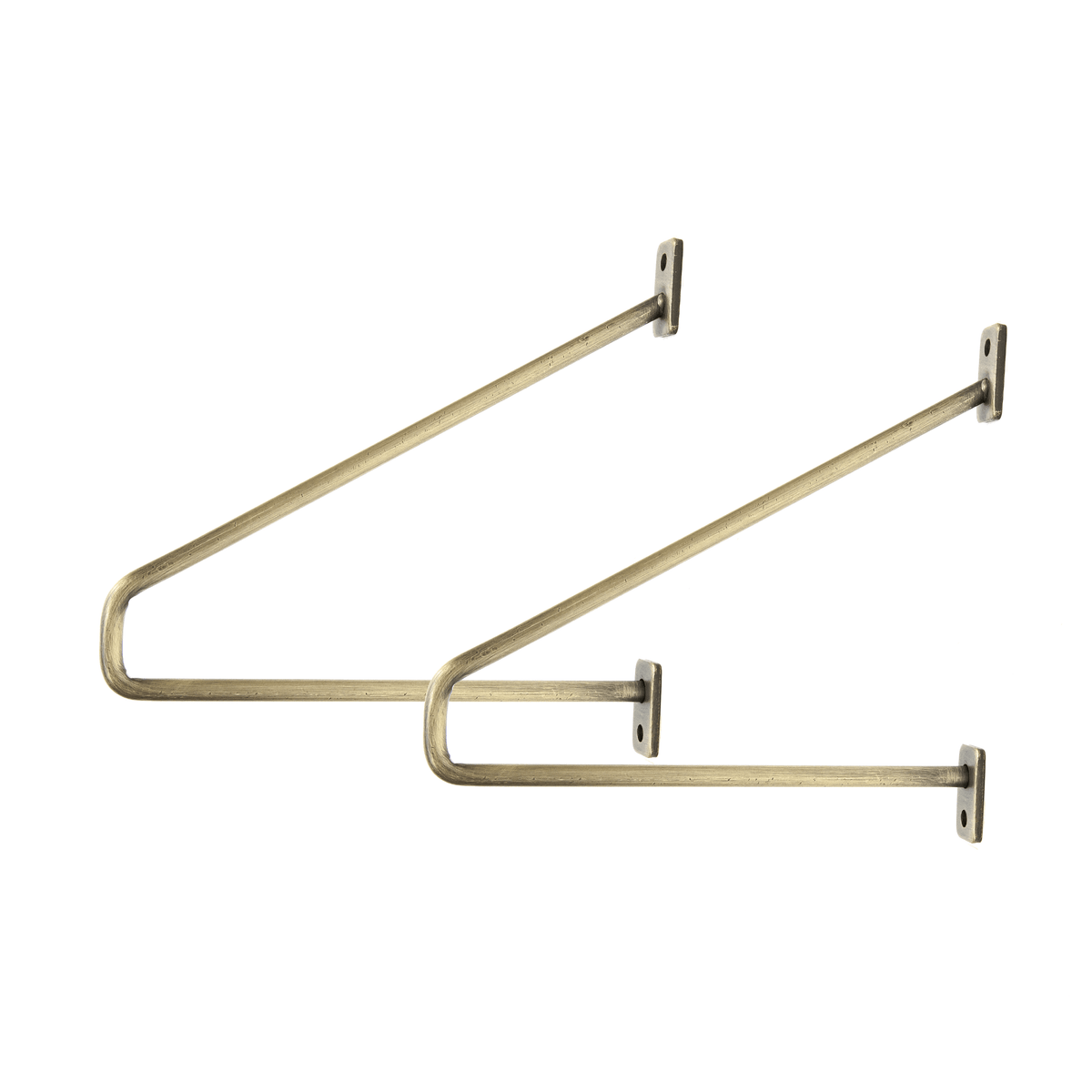 Lot de 2 supports d'étagères PRENZLBERG