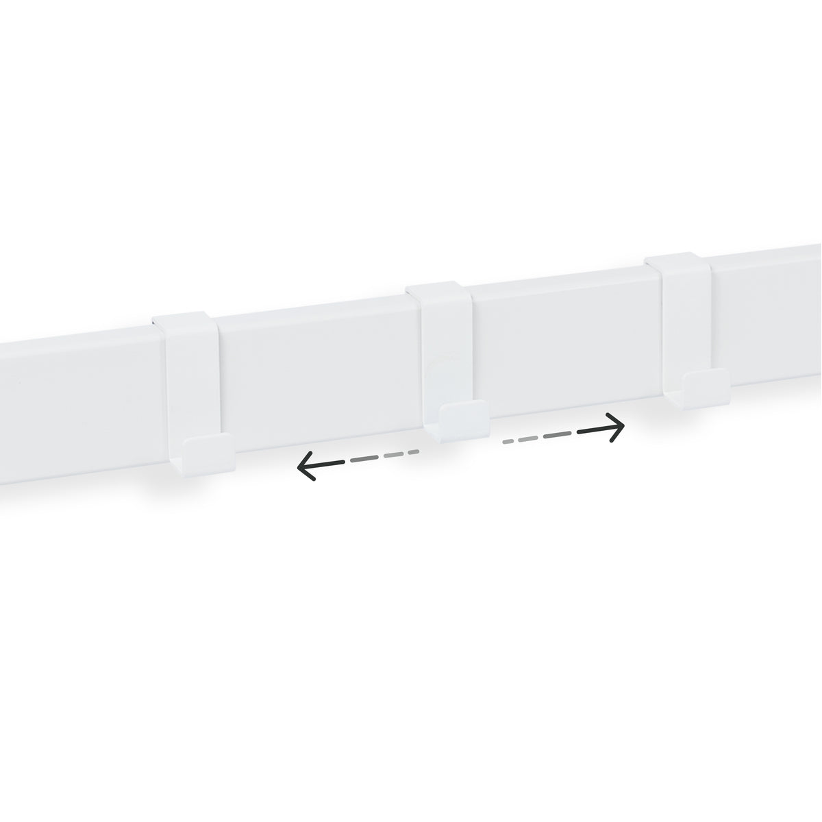 SQUARE hook rail