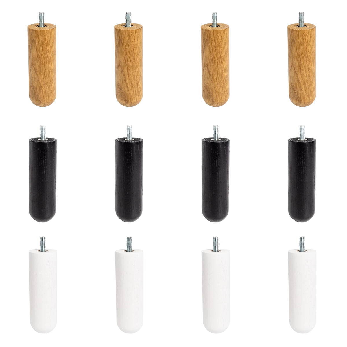 Set di 4 piedini per mobili FRITZ