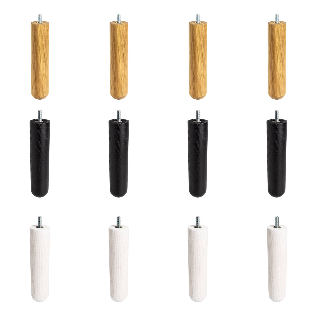Set di 4 piedini per mobili FRITZ