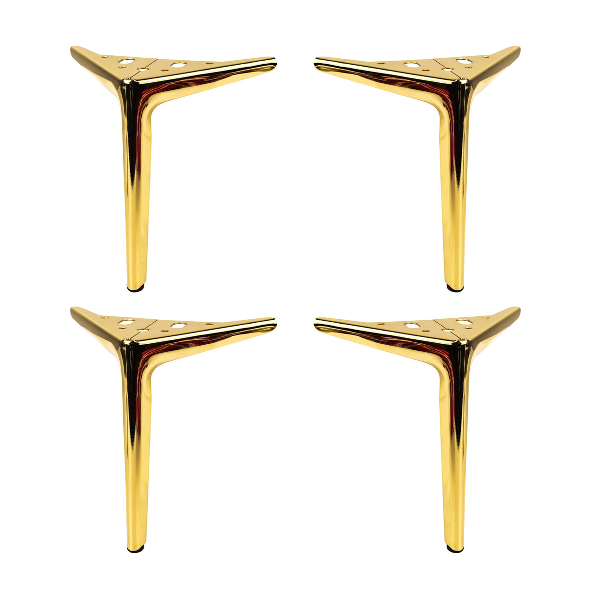 4er Set Möbelfüße TRIANGLE