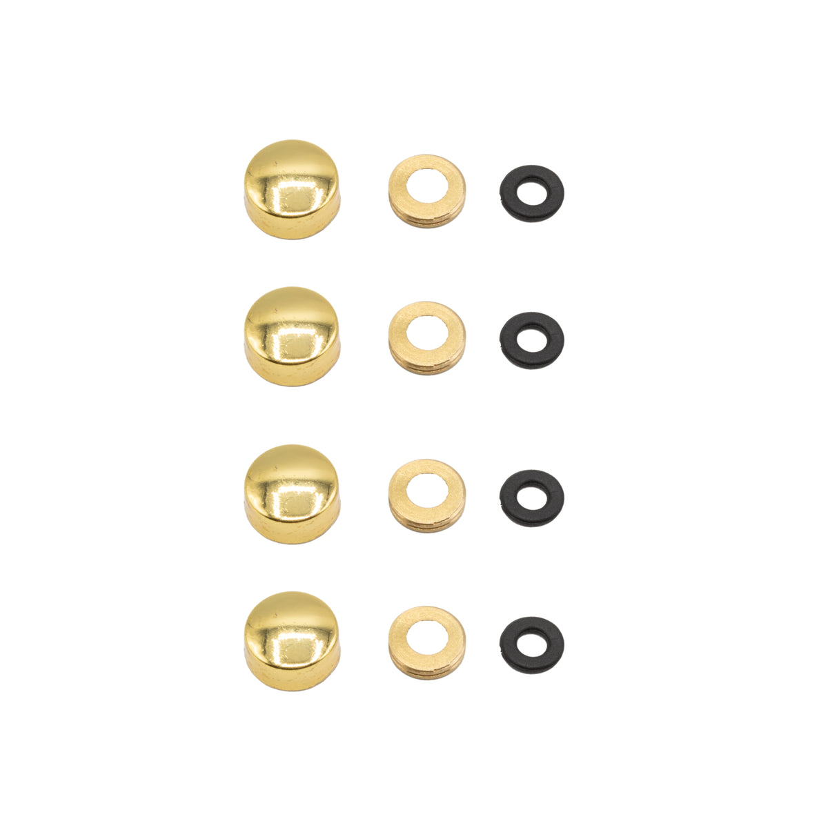Set van 4 schroefdoppen ZYLINDER