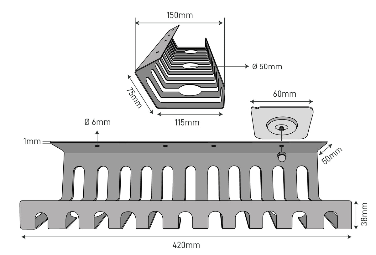 Les dimensions