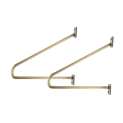 Lot de 2 supports d'étagères PRENZLBERG