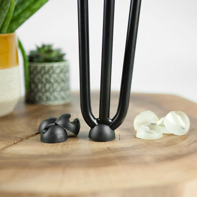 Zestaw 4 sztuk osłon podłogowych do nóg HAIRPIN